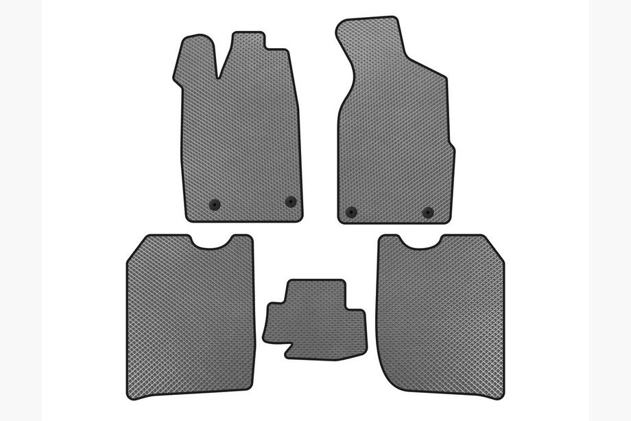 Audi 100 C3 1988-1991 EVA floor mats (1982-1988, Sedan, Gray) Image