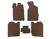 Audi 100 C3 1988-1991 EVA Floor Mats (1982-1988, Sedan, Brown) photo 1