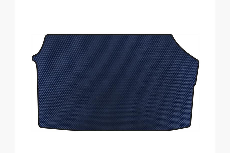 Audi 100 C3 1988-1991 EVA trunk mat (1982-1988, Sedan, Blue) Image