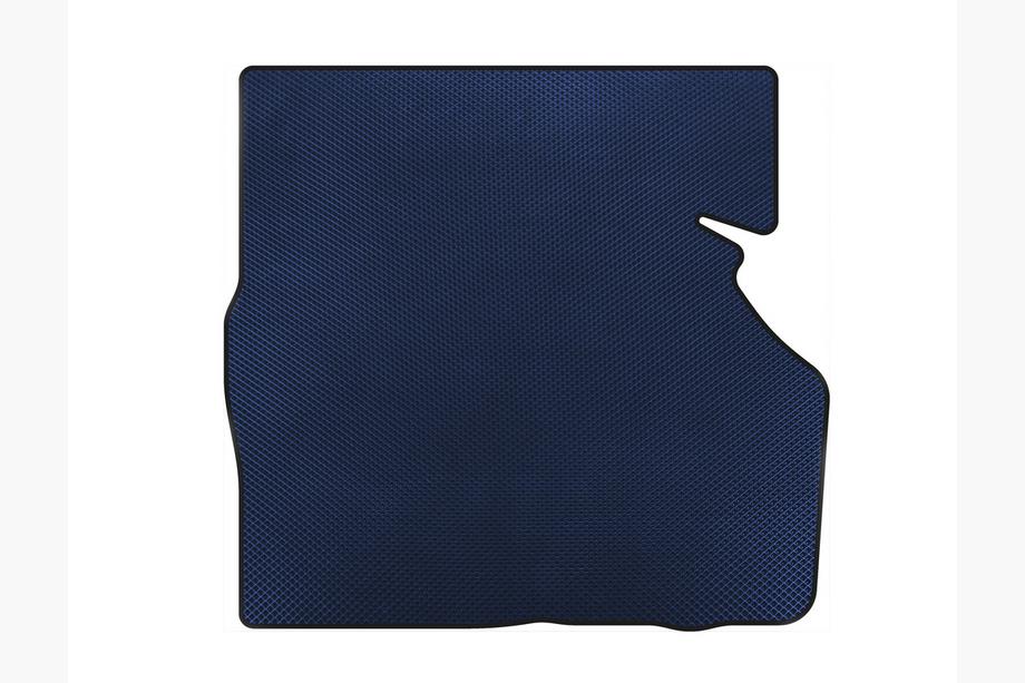 Audi 100 C3 1988-1991 EVA trunk mat (1982-1991, Avant, Blue) Image