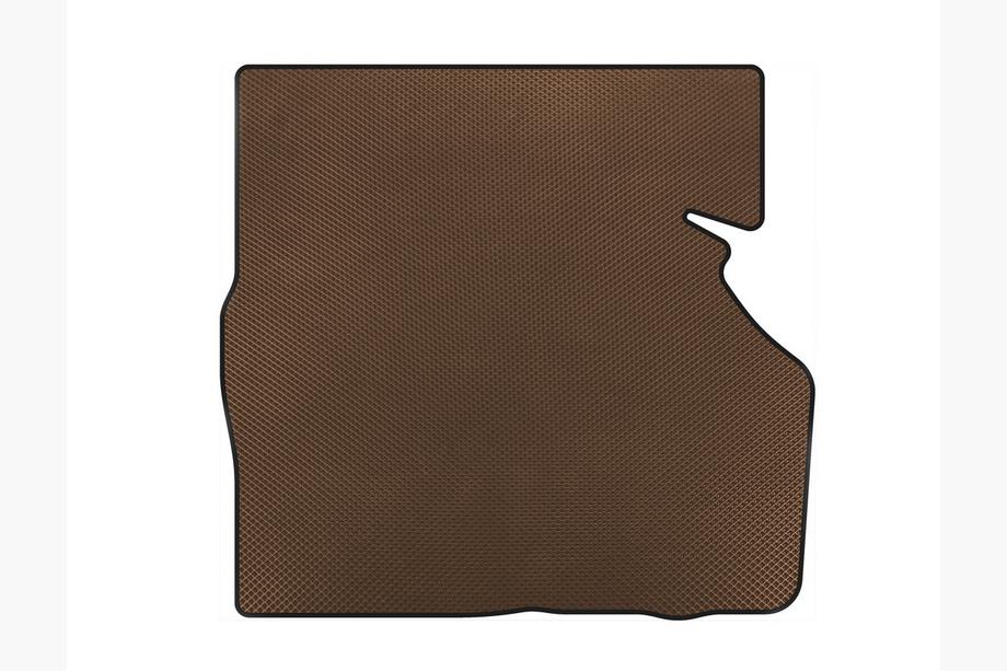 Audi 100 C3 1988-1991 EVA trunk mat (1982-1991, Avant, Brown) Image