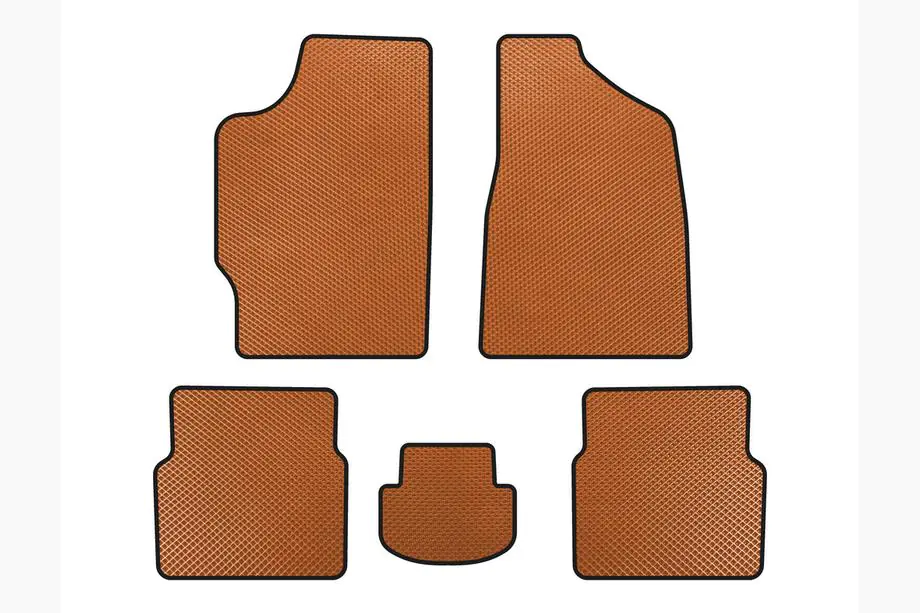Audi 80 1978-1986 EVA car floor mats (Sedan, Orange) Image