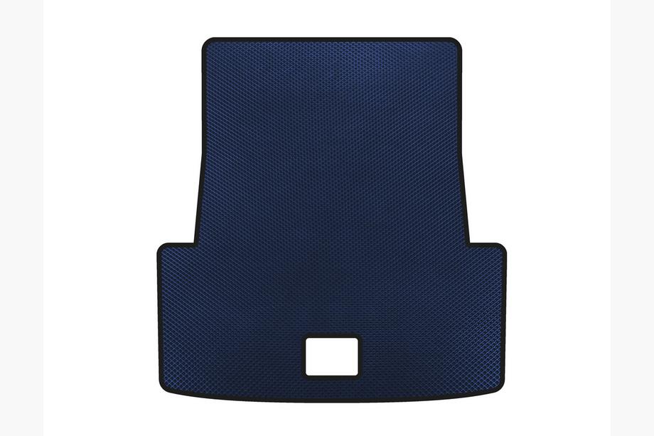 BMW 3 Series E90/E91 2005-2011 EVA Trunk Mat V-2 (For E90, Blue) Image