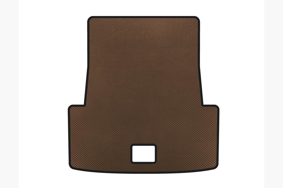 BMW 3 Series E90/E91 2005-2011 EVA Trunk Mat V-2 (For E90, Brown) Image