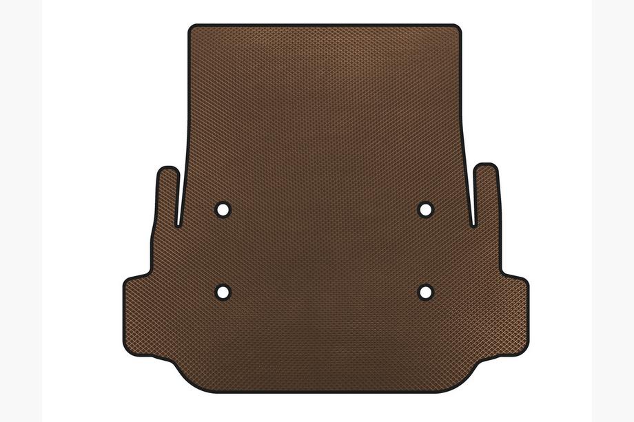 BMW 5 Series E39 1996-2003 EVA Trunk Mat V-2 (SD, Brown) Photo 1
