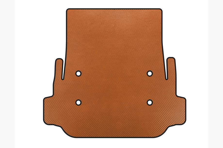 BMW 5 Series E39 1996-2003 EVA Trunk Mat V-2 (SD, Orange) Image