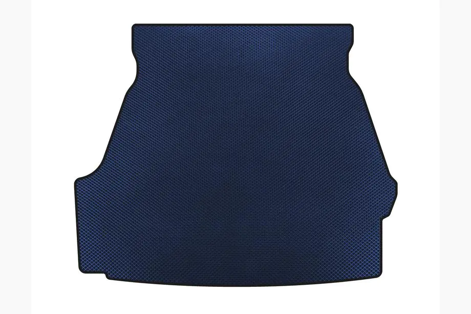BMW 5 Series E34 1988-1995 EVA Trunk Mat V-2 (SD, Blue) Image