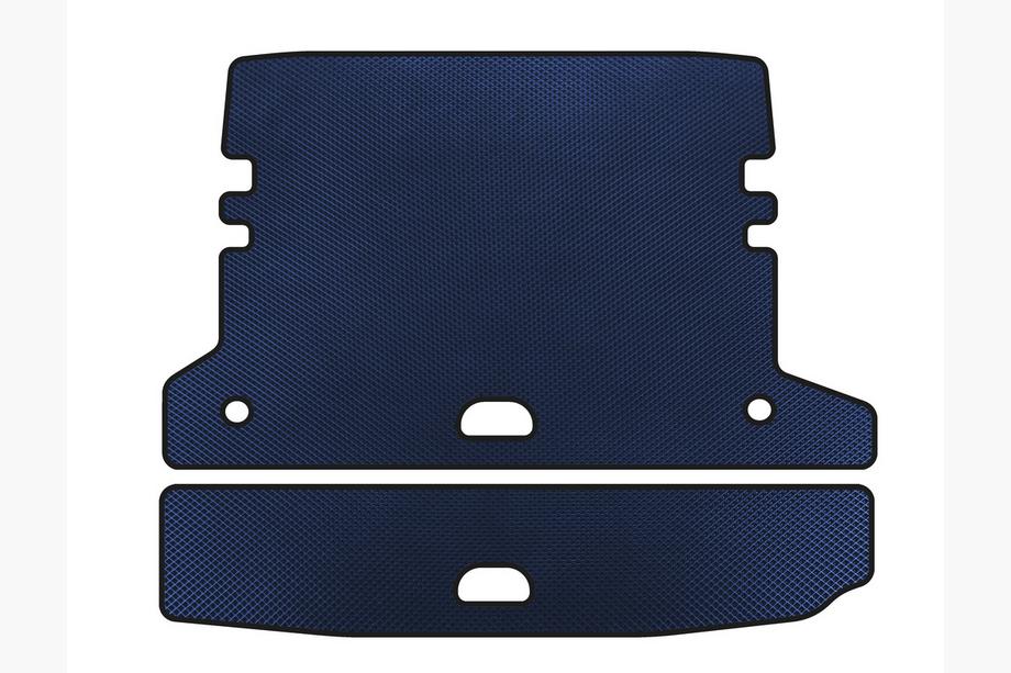 BMW 3 Series F30/F31 2012-2019 EVA Trunk Mat V-2 (for F-31, Blue) Image