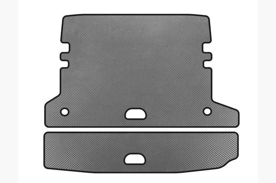 BMW 3 Series F30/F31 2012-2019 EVA Trunk Mat V-2 (for F-31, Gray) Image