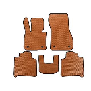 EVA Floor Mats (For F46, 2 Rows, Orange) BMW 2 Series Active Tourer F45/F46 2014-2021