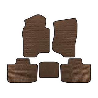 EVA Floor Mats (2 Rows, Brown) Cadillac Escalade 2007-2014