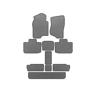 EVA Floor Mats (3 Rows, Gray) Cadillac Escalade 2007-2014