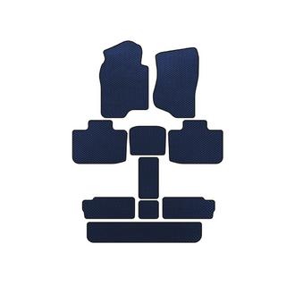 EVA Floor Mats (3 Rows, Blue) Cadillac Escalade 2007-2014