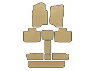 Cadillac Escalade 2007-2014 EVA Floor Mats (3 Rows, Beige) photo 1