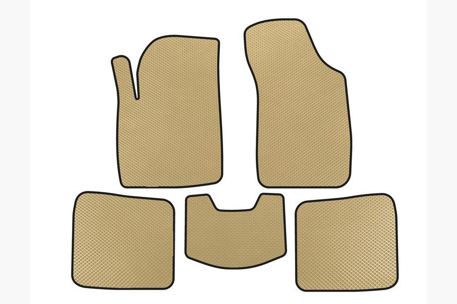 Chery E5 2011-2016 EVA Floor Mats (Beige) Image