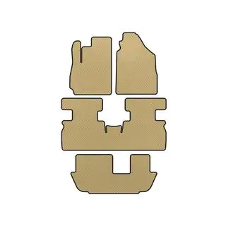 EVA Floor Mats (3 Rows, Beige)