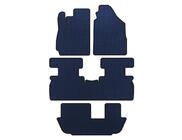 Jetour X70 2018- EVA Floor Mats (3 Rows, Blue) photo 1