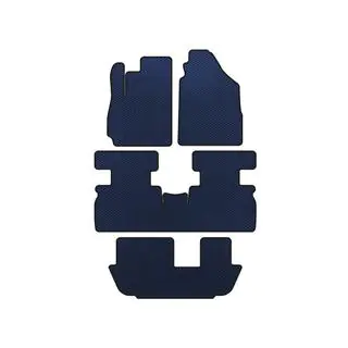 EVA Floor Mats (3 Rows, Blue)
