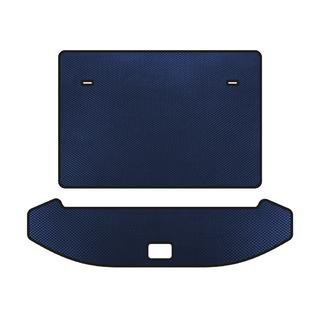 EVA Trunk Mat (3 Rows, Blue)