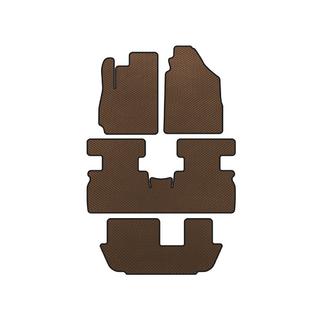 EVA Floor Mats (3 Rows, Brown)