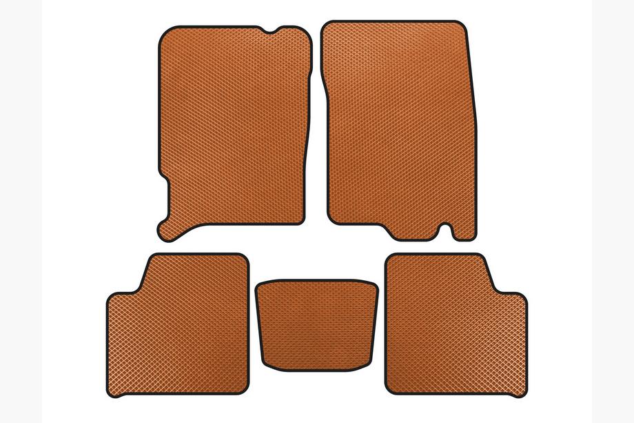 Chery Jaggi 2006-2010 EVA Floor Mats (Orange) Image
