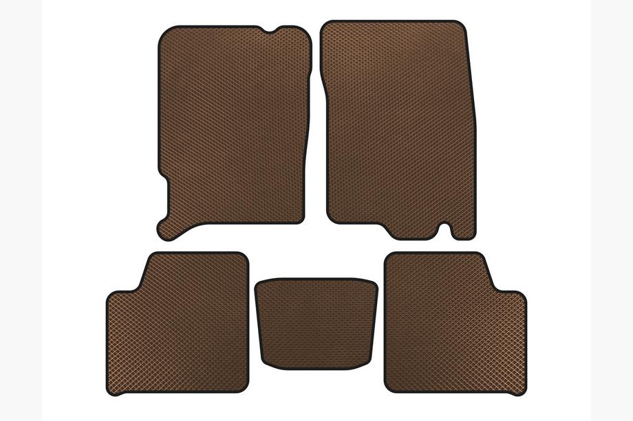 Chery Jaggi 2006-2010 EVA Floor Mats (Brown) Image