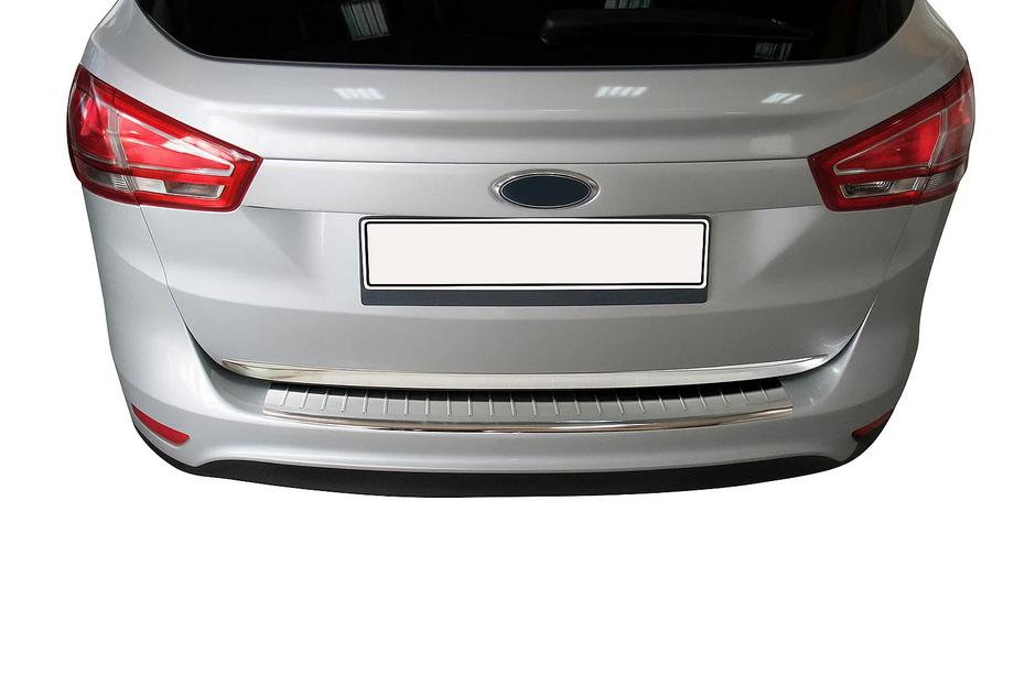 Ford B-Max 2012-2017 Trunk trim stainless steel Image