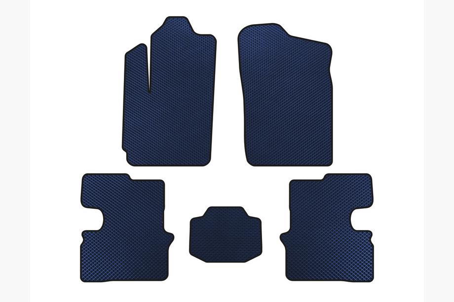 Chery M11 2008- EVA Floor Mats (Blue) Image