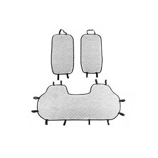 Rear seat covers (set, Grey with grey stitching) photo 3