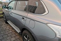 Mitsubishi Outlander 2012-2021 Side Steps OEM V1 (2 pcs, Aluminum) photo 5