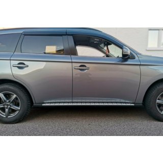 Side Steps OEM V1 (2 pcs, Aluminum) Mitsubishi Outlander 2012-2021 photo 1