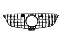 Mercedes GLE/ML class W166 2011-2018 Front Grille GT Panamericana Black (for GLE) photo 3