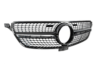 Mercedes GLE/ML сlass W166 2011-2018 Tuning Grille Diamond Black (GLE) Without Camera photo 8
