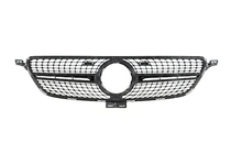 Mercedes GLE/ML сlass W166 2011-2018 Tuning Grille Diamond Black (GLE) Without Camera photo 9