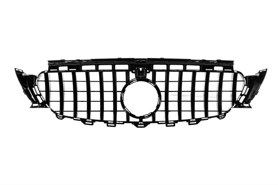 Mercedes E-class W213 2016-2023 Front Grille GT Panamericana Black (for Avantgarde/AMG-Line/E43 AMG/E53 AMG 2016-2020) Photo 6