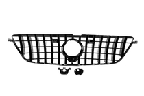 Mercedes GL/GLS class X166 2012-2019 GT Panamericana Black front grille (for GL High) photo 6