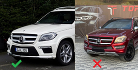 Mercedes GL/GLS class X166 2012-2019 GT Panamericana Black front grille (for GL High) photo 7