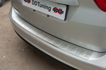 Ford C-Max/Grand C-Max 2010-2019 Rear Bumper Protector OmsaLine (Stainless Steel) photo 7