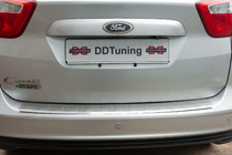 Ford C-Max/Grand C-Max 2010-2019 Rear Bumper Protector OmsaLine (Stainless Steel) photo 8