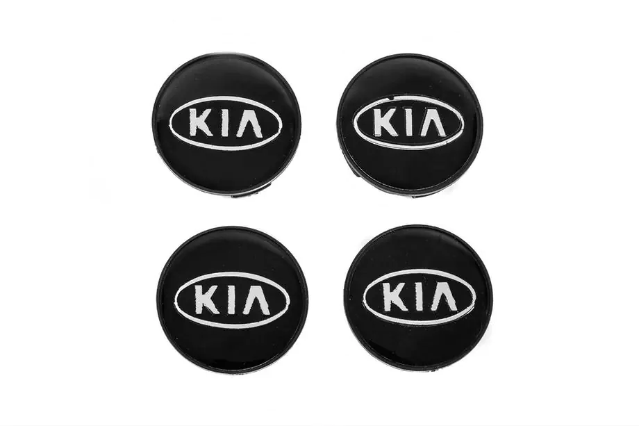 KIA Wheel center caps 60/56mm (set of 4) Image