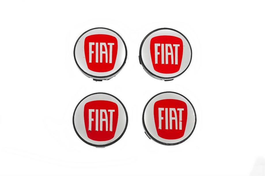 Fiat Wheel Center Caps 59/54 mm V-2 (Set of 4) Image