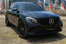 Mercedes GLC X253 2015-2022 Front Grille GT Panamericana Black (2015-2019) photo 1
