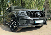 Mercedes GL/GLS class X166 2012-2019 Front Grille GT Panamericana Black (for GLS) photo 1