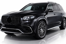 Mercedes GLS X167 2019- Front Grille 2019-2023 (GT Panamericana Black) photo 1