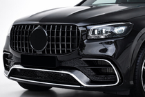 Mercedes GLS X167 2019- Front Grille 2019-2023 (GT Panamericana Black) photo 2