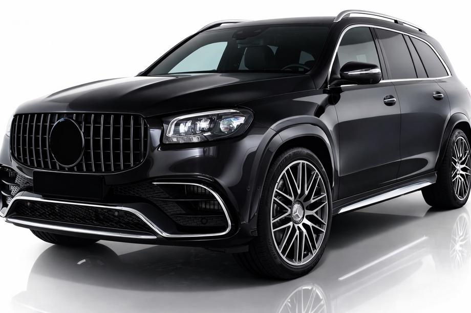 Mercedes GLS X167 2019- Front Grille 2019-2023 (GT Panamericana Black) Image