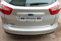 Ford C-Max/Grand C-Max 2010-2019 Trunk trim stainless steel Carmos - Turkish Stainless Steel photo 2