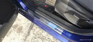 Ford Fiesta 2008-2017 Door Sill Protectors Carmos V1 Stainless Steel Set of 4 photo 3