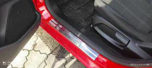 Ford Fiesta 2008-2017 Door Sill Protectors Carmos V1 Stainless Steel Set of 4 photo 4