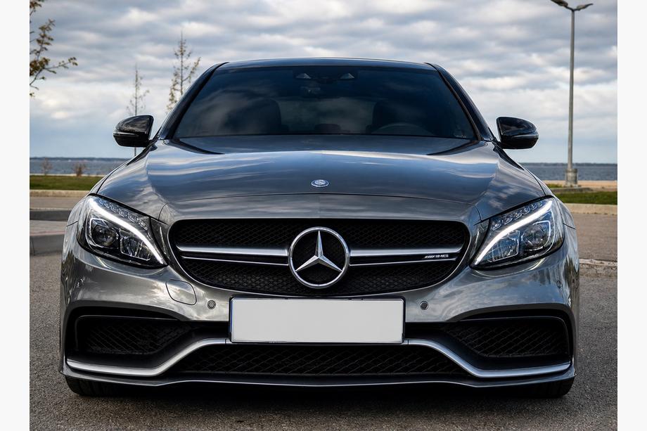 Mercedes C-class W205 2014-2021 Front bumper assembly (AMG C63-design 2014-2018) Photo 1